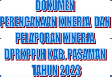 Dokumen Perencanaan DPRKPPLH Tahun Anggaran 2023